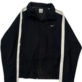 Nike Track Jacket - Medium Black Polyester