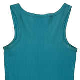 Harley Davidson Graphic Tank Top - Large Blue Cotton