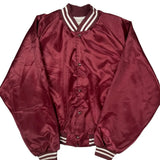 Taylor Varsity Jacket - 2XL Burgundy Polyester
