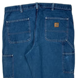 Carhartt Carpenter Pants - 38W 31L Blue Cotton
