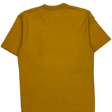 Carhartt T-Shirt - Small Yellow Cotton
