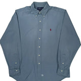 Ralph Lauren Shirt - Large Blue Cotton