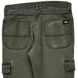 Dickies Cargo Pants - 30W 30L Gray Cotton Blend