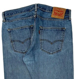 501 Levis Jeans - 33W 33L Blue Denim