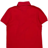 Tommy Hilfiger Polo Shirt - Medium Red Cotton
