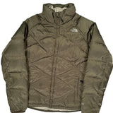 550 Fill The North Face Puffer - Large Green Polyester