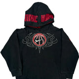 Age 8 Nike Graphic Hoodie - Medium Red Cotton