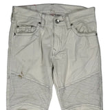 True Religion Contrast Stitch Jeans - 33W 33L White Cotton