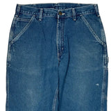 Carhartt Carpenter Jeans - 33W 32L Blue Cotton