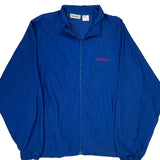 Reebok Windbreaker - Large Blue Nylon