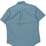 Ralph Lauren Short Sleeve Shirt - Large Blue Cotton