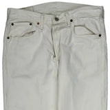 Levis 501 Jeans - 30W 30L White Cotton