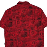 Rocawear Hawaiian Shirt - Large Red Polyester