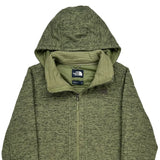 The North Face Fleece Jacket - Large Green Polyester