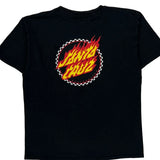 Santa Cruz Graphic T-Shirt - XL Black Cotton