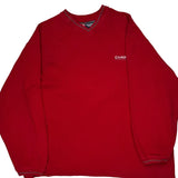 Chaps Ralph Lauren Sweatshirt - 2XL Red Cotton