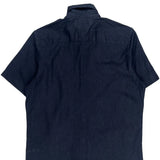Tommy Hilfiger Short Sleeve Shirt - XS Navy Cotton