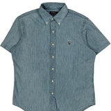 Polo By Ralph Lauren Denim Shirt - Medium Blue Cotton