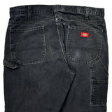 Dickies Carpenter Pants - 38W 30L Black Cotton