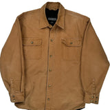 Dakota Grizzly Shirt Jacket - Small Brown Cotton