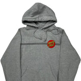 Santa Cruz Hoodie - Medium Grey Cotton Blend