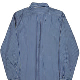 Ralph Lauren Striped Shirt - Medium Blue Cotton