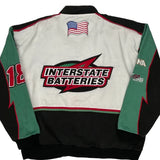 Bobby Labonte Interstate Batteries Nascar Bomber Jacket - XL Black Polyester
