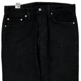 Levis Jeans - 34W 29L Black Cotton