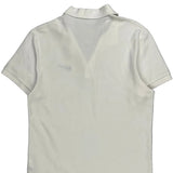 Nike Polo Shirt - Large White Cotton