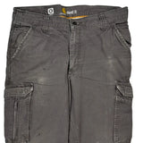 Carhartt Cargo Pants - 34W 32L Gray Cotton