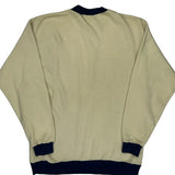 1970s/1980s Le Coq Sportif Sweatshirt - Small Cream Cotton