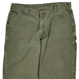Carhartt Dungarees - 36W 32L Green Cotton