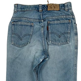 Orange Tab Levis Jeans - 24W 27L Light Wash Denim