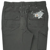 Carhartt Carpenter Trousers - 34W 32L Black Cotton