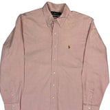 Ralph Lauren Shirt - Large Pink Cotton