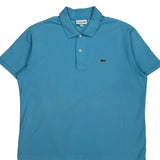 Lacoste Polo Shirt - XL Blue Cotton