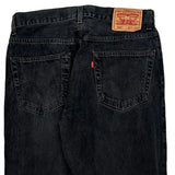 550 Levis Jeans - 32W 30L Black Cotton