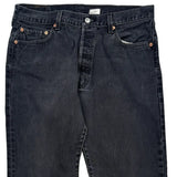 Levis Jeans - 34W 30L Black Cotton