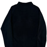 Nike 1/4 Zip - Small Black Polyester