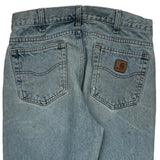 Carhartt Jeans - 32W 28L Light Wash Cotton