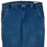 Carhartt Carpenter Pants - 38W 31L Blue Cotton