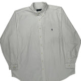 Polo By Ralph Lauren Shirt - 3XL White Cotton