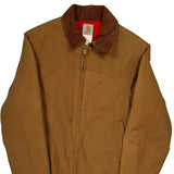 Carhartt Santa Fe Bomber Jacket - Small Brown Cotton
