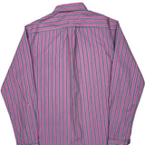 Polo By Ralph Lauren Striped Shirt - Large Pink Cotton