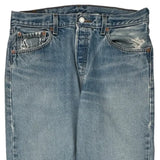 501 Levis Jeans - 33W 30L Light Wash Denim
