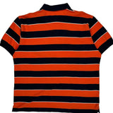Chaps Ralph Lauren Striped Polo Shirt - XL Black Cotton