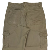 Wrangler Cargo Trousers - 32W 30L Khaki Cotton
