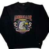 Americade Anvil Graphic Sweatshirt - 2XL Black Cotton