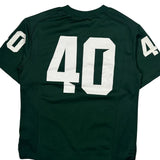 Age 8 Nike Michigan State Football Jersey - Small Green Polyester