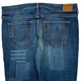 True Religion Jeans - 33W US 10 Blue Cotton